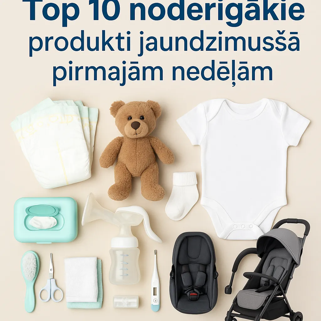 Top 10 noderīgākie produkti jaundzimušā pirmajām nedēļām